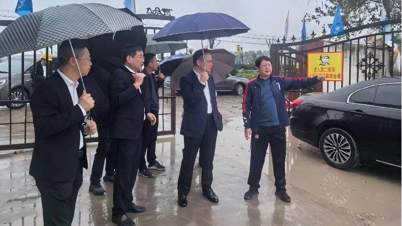 史法勇同志带队调研重点项目保障工作