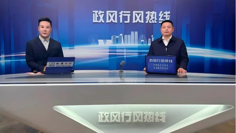 【政风行风】淮上区副区长刘言广介绍了淮上区公共法律服务工作的开展情况