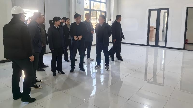 龙晓娣带队深入淮上经开区开展专题调研