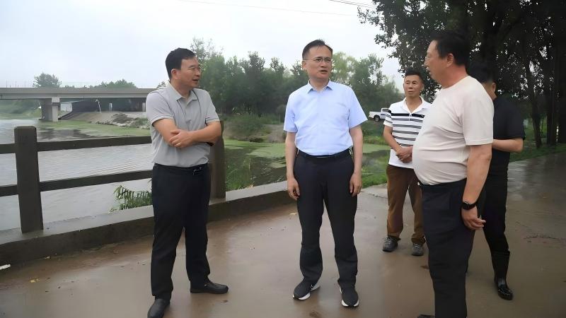 史法勇赴曹老集镇督导北淝河防汛备汛工作
